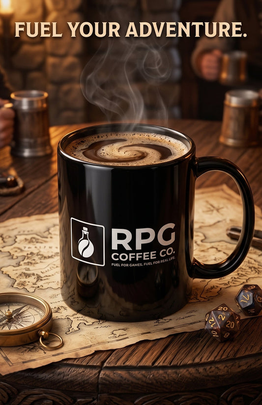 The Mainhand Vessel: RPG Coffee Mug