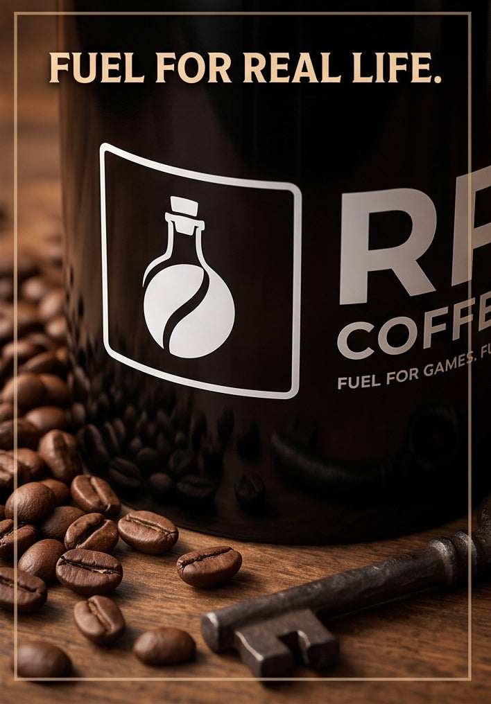 The Mainhand Vessel: RPG Coffee Mug