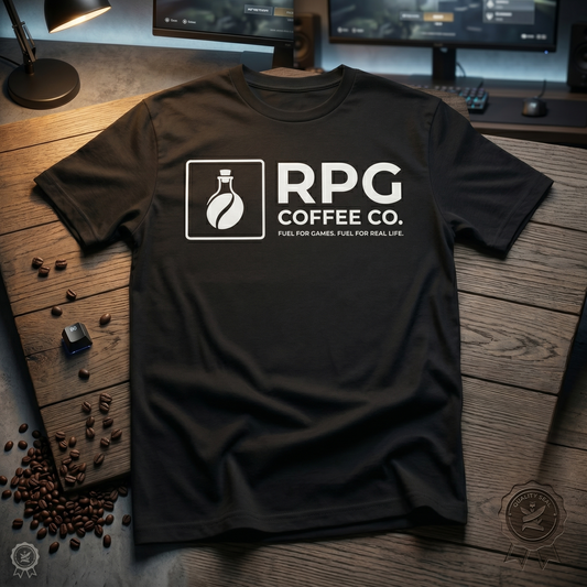 Vanguard Shirt: RPG Coffee Co Tee